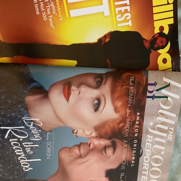 Billboard & The Hollywood Reporter Dec 2021 The Weeknd’s Michael B Jordan new - Picture 2 of 6